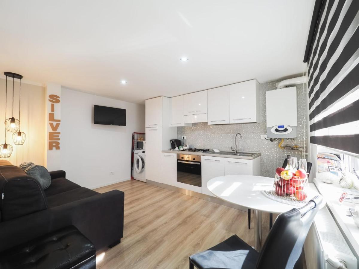 For You Apartments Gold & Silver سيبيو المظهر الخارجي الصورة